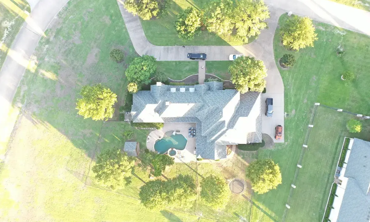 New shingle roof installation on a home in Paradise Valley